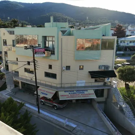Spacious & Modern Studio Apartment Near The Airport Glyka Nera Exterior photo